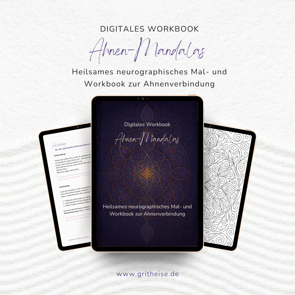 Heilsames neurographisches Mal- und Workbook zur Ahnenverbindung